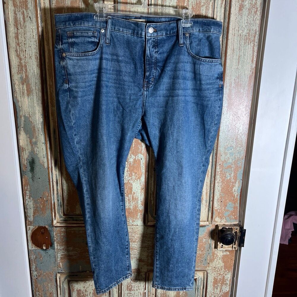 Madewell Women’s Size 34P 9” High-Rise Skinny Jeans medium Wash